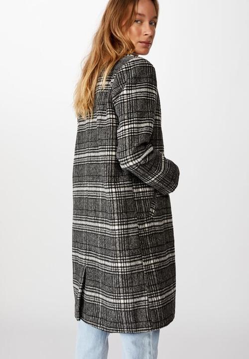Cotton On - The coat - black