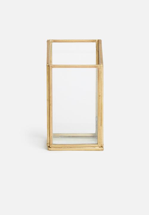 Sixth Floor - Zahraa pen holder - brass