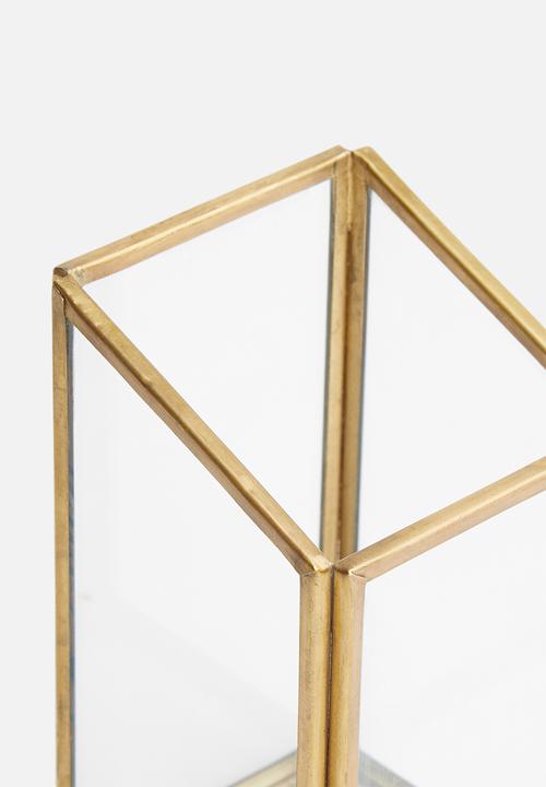 Sixth Floor - Zahraa pen holder - brass