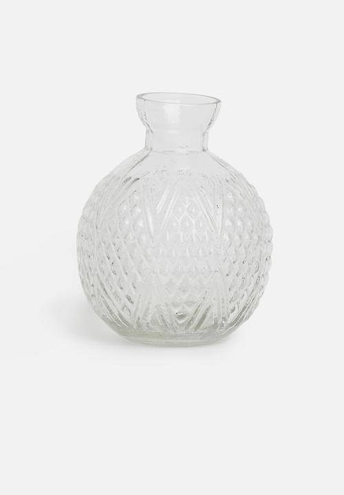 Sixth Floor - Clear vase set of 2 - clear