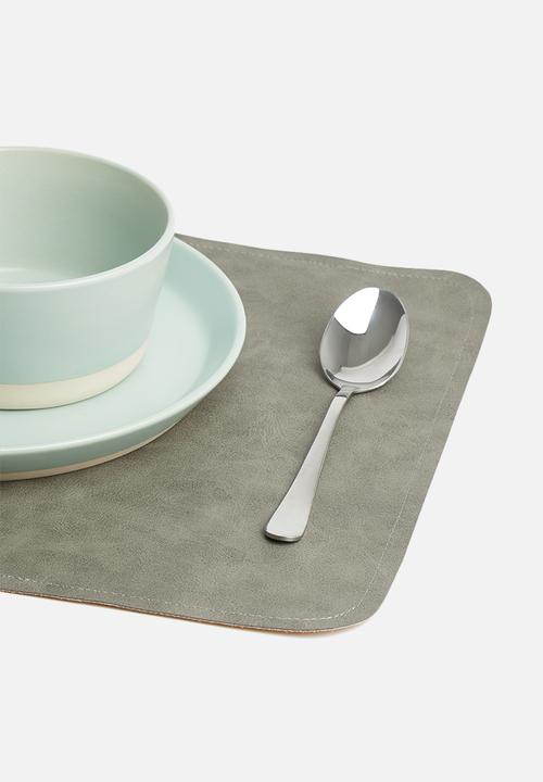 Modern Easy  - The placemat - charcoal