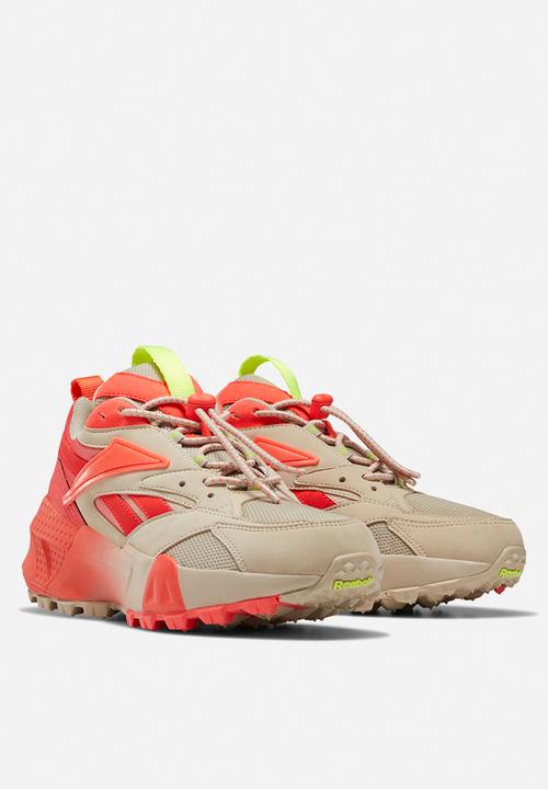 Reebok - Aztrek double mix trail - light sand/neon red/neon lime