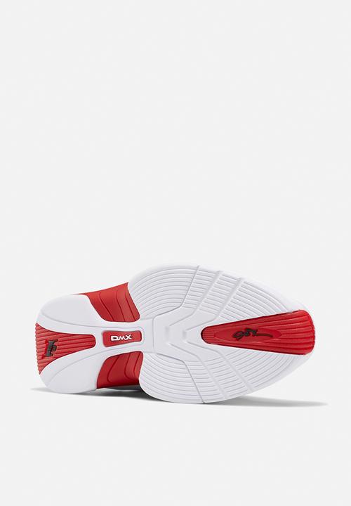 Reebok - Answer V - white / power red