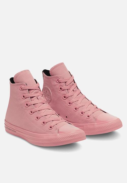 Converse - Chuck Taylor All Star hi - rust pink & black opi