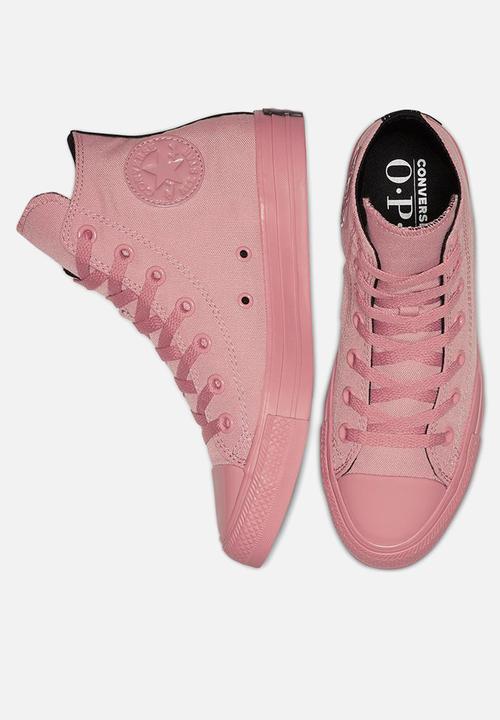 Converse - Chuck Taylor All Star hi - rust pink & black opi