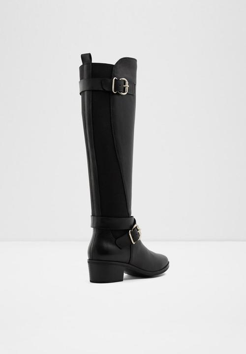 ALDO - Elvaralith leather boot - black