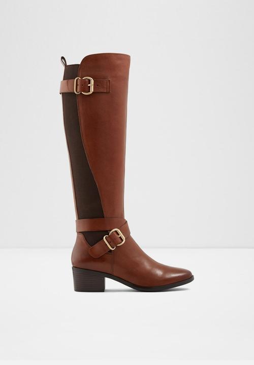 aldo boots leather