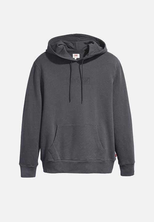Levi’s® - Graphic t3 ssnl boxtab hoodie - charcoal