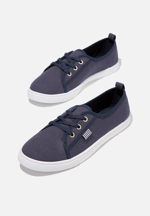 Cotton On - Amie plimsoll - navy 