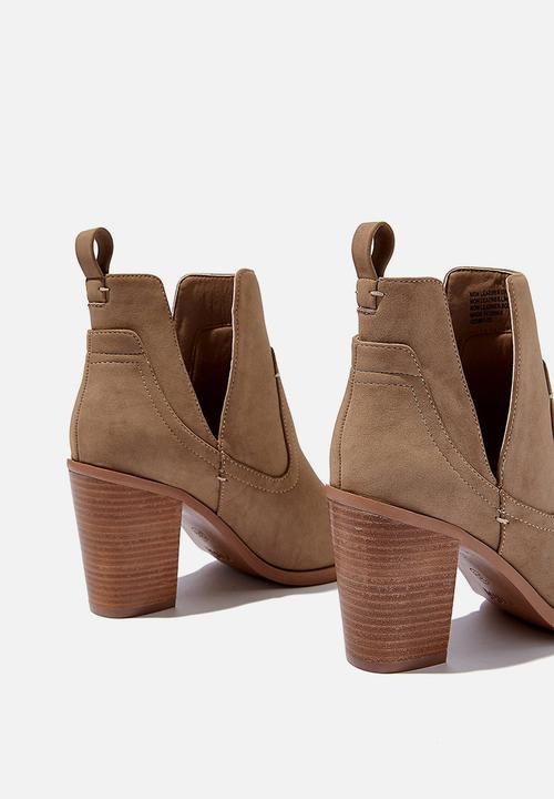 Cotton On - Nala cut out boot  - taupe