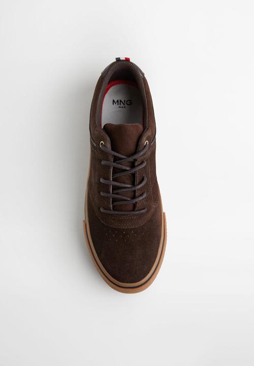 MANGO - Puxet sport sneaker - brown