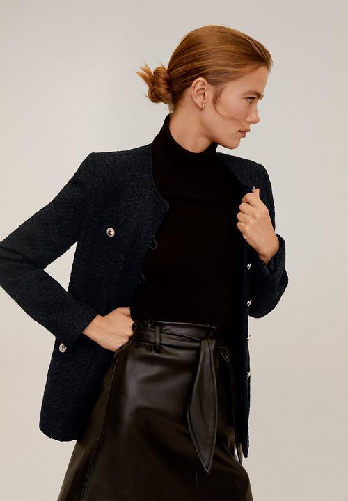 MANGO - Jacket monza - black