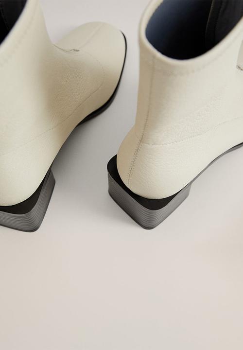 MANGO - Zape ankle boot - light / pastel grey