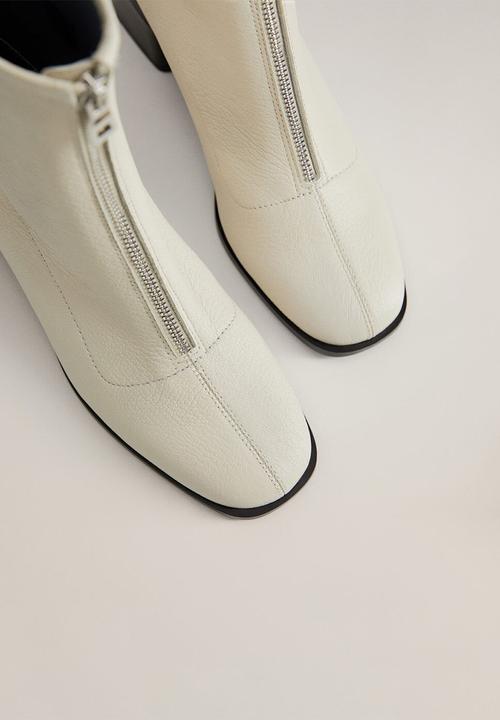 MANGO - Zape ankle boot - light / pastel grey