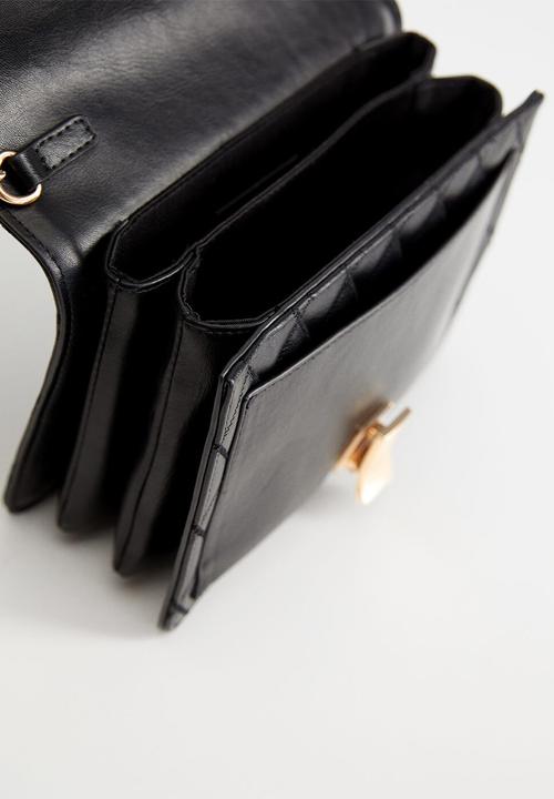 MANGO - Bag laurene - black