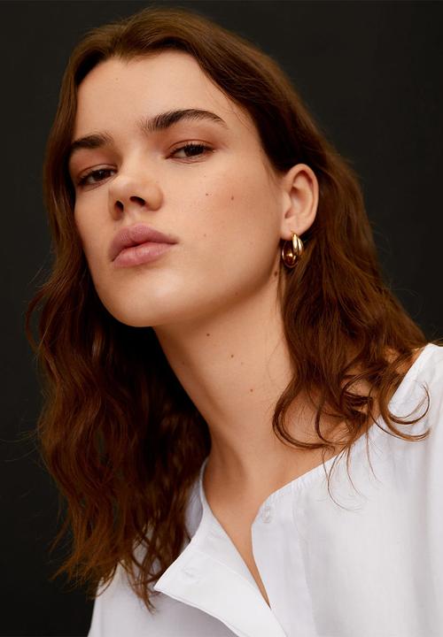 MANGO - Blouse begonia - white