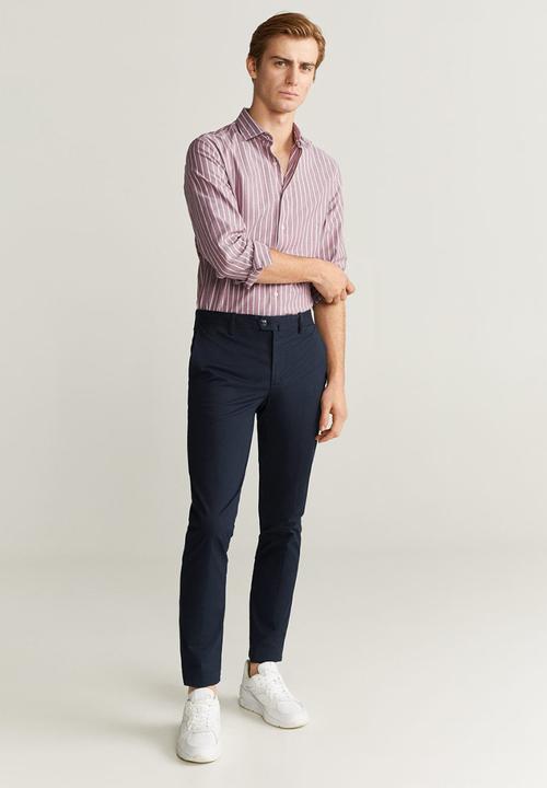 MANGO - Pacha  shirt - red