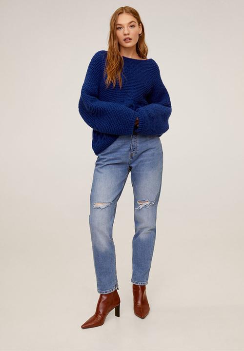 MANGO - Sweater brava - blue