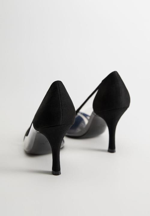 MANGO - Daisy heel - black