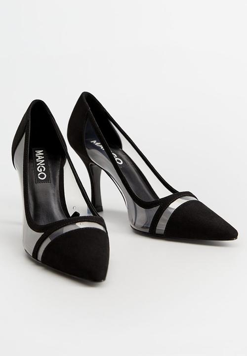 MANGO - Daisy heel - black
