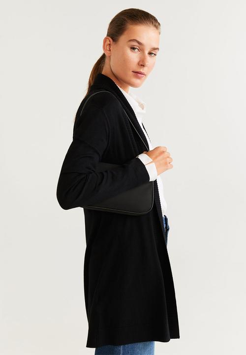 MANGO - Cardigan alma - black
