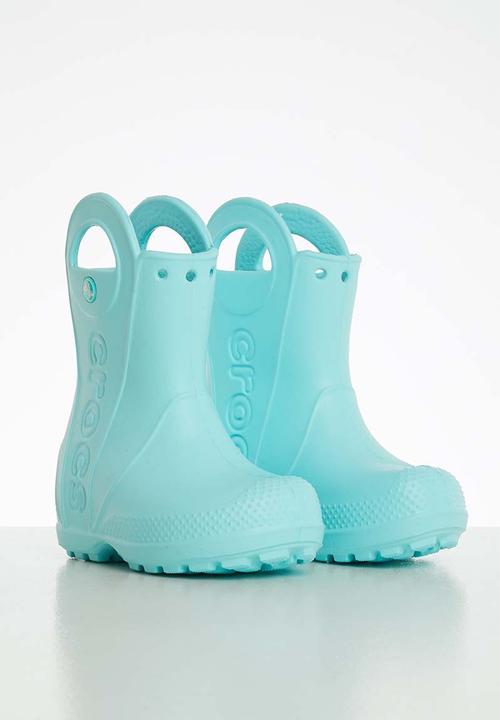 ice blue boots