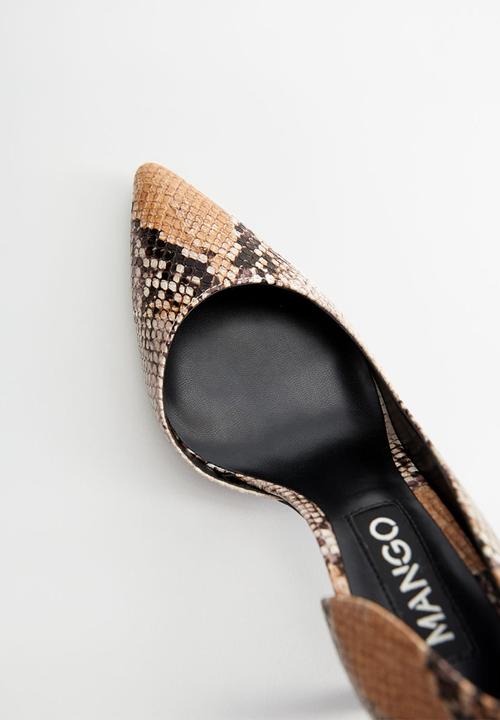MANGO - Audrey 1 court - beige & brown 
