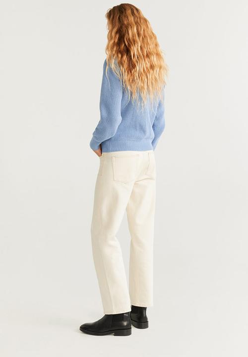 MANGO - Sweater gencel - blue