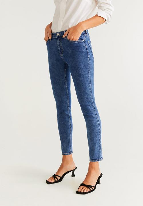 MANGO - Jeans sculpt - blue