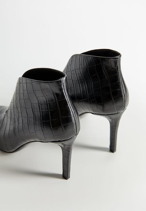 MANGO - Pico ankle boot - black