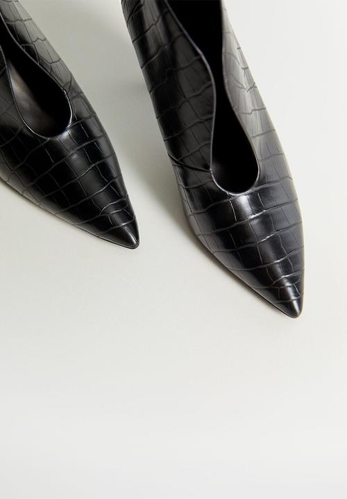 MANGO - Pico ankle boot - black