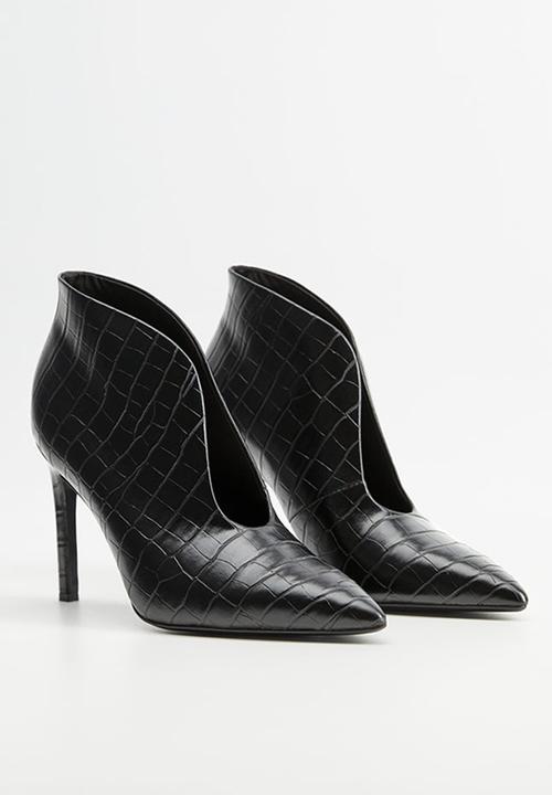 MANGO - Pico ankle boot - black