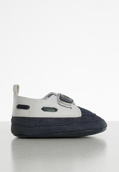 Pop Candy - Button strap shoes - navy