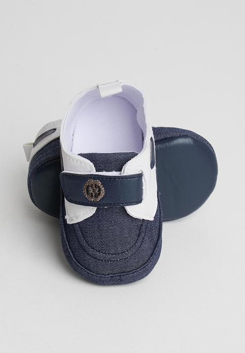 Pop Candy - Button strap shoes - navy