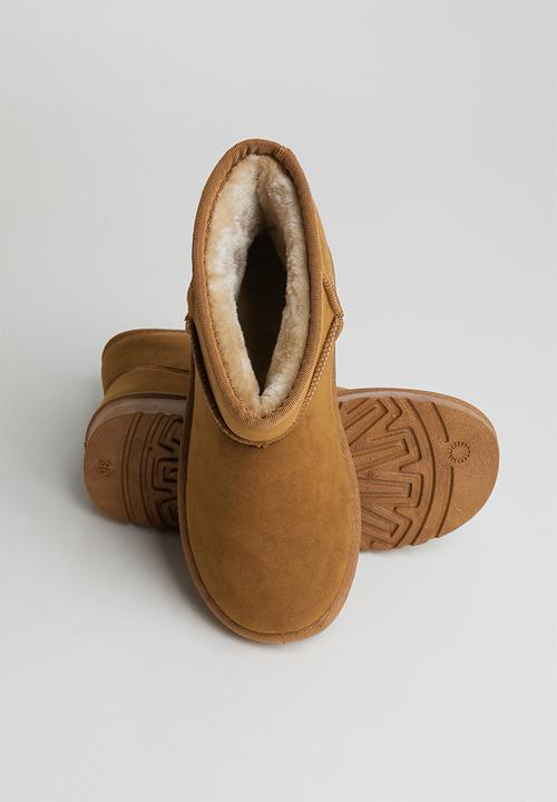 Pop Candy - Suede boot - tan