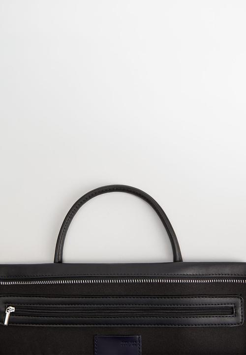 MANGO - New york laptop bag - black
