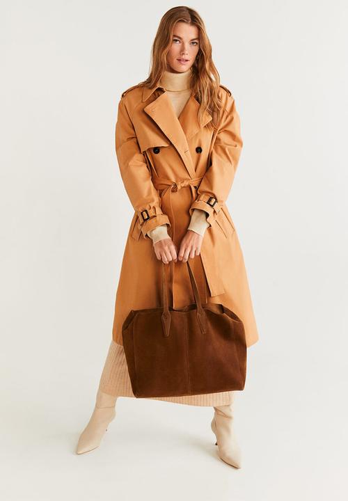MANGO - Bag arribes - brown