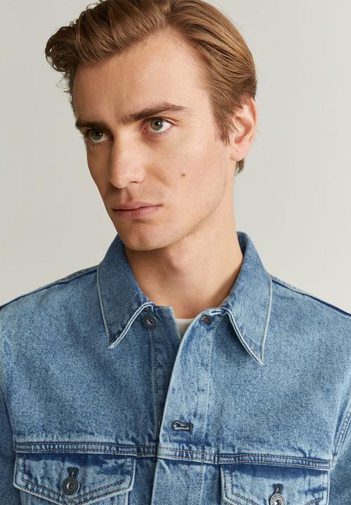 MANGO - Ryan6 jacket  - blue