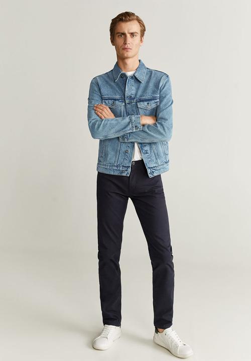MANGO - Ryan6 jacket  - blue