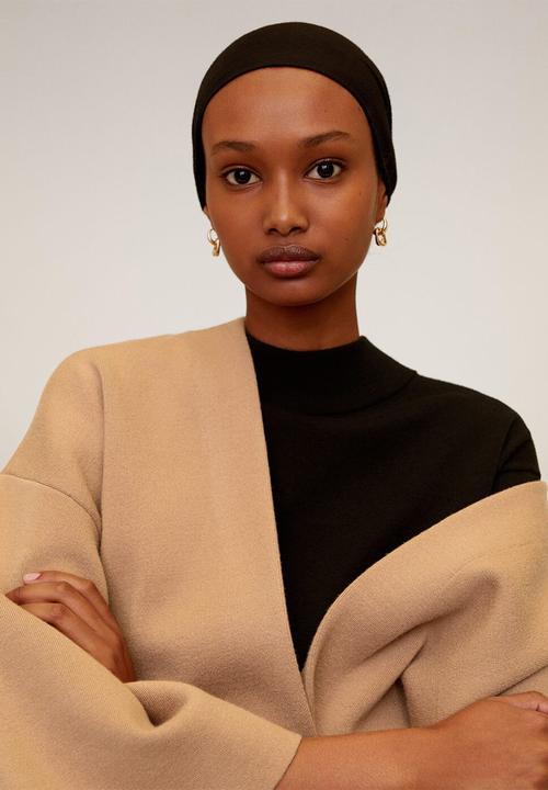 MANGO - Cardigan pia -  brown