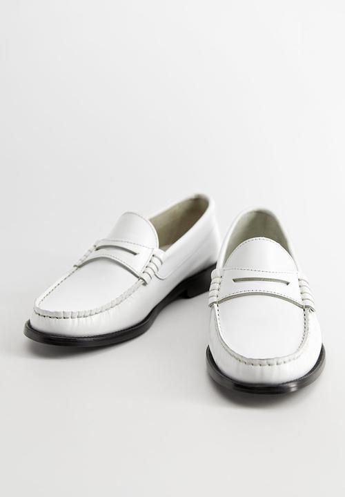 MANGO - Ted loafer - white