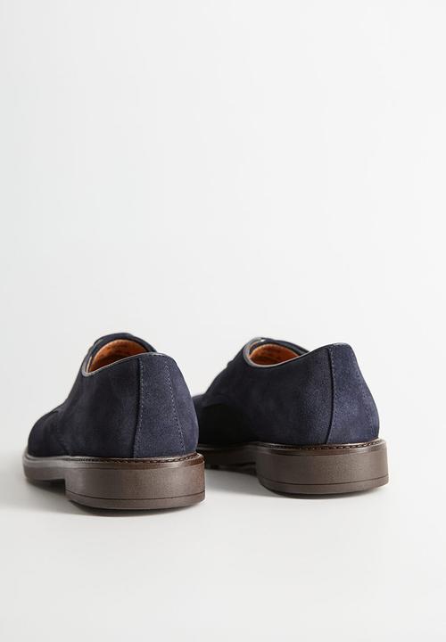 MANGO - Leolight suede shoes - navy