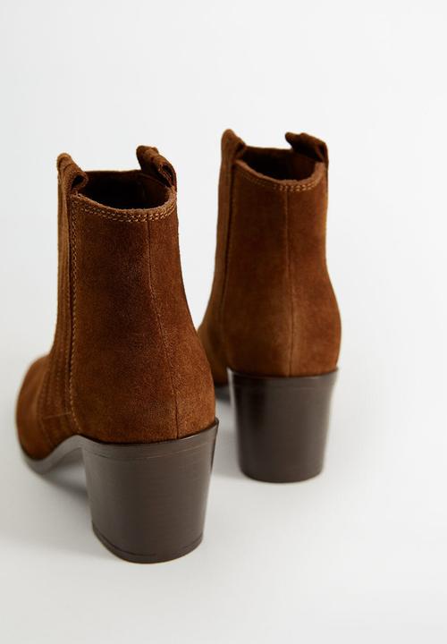 MANGO - Desert ankle boot - brown