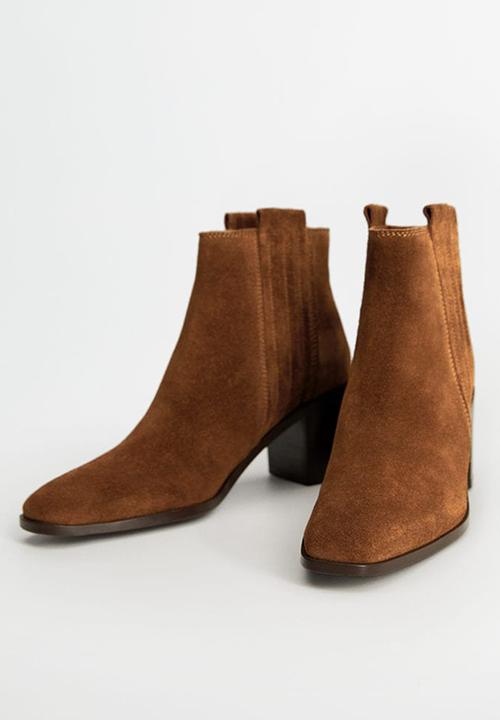MANGO - Desert ankle boot - brown