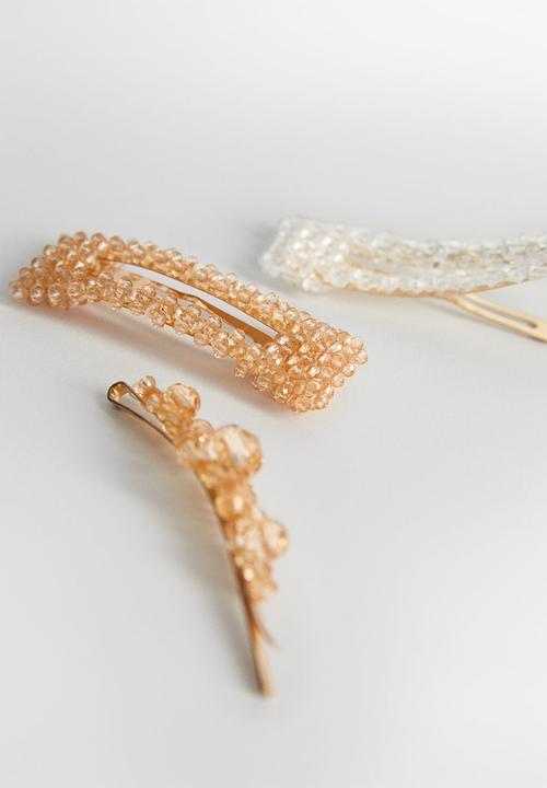 MANGO - Hairclip turner - gold