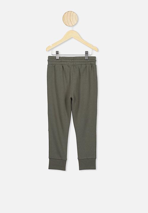 Cotton On - Heritage trackpant - green