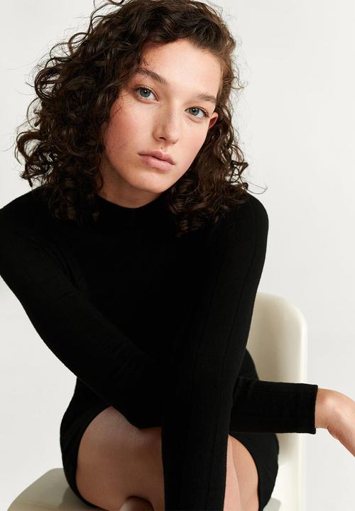 MANGO - Dress Evelyn - black