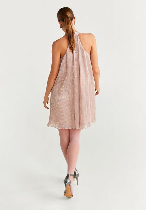 MANGO - Dress halpli - pink