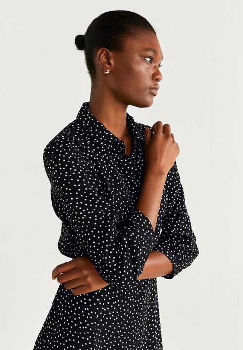 MANGO - Dress carrie - black