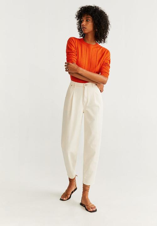 MANGO - Sweater lucca - orange